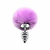 Alive Plug Anal Queue De Lapin Fluffy Twist S Rose