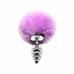 Alive Plug Anal Queue De Lapin Fluffy Twist S Rose