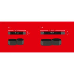 Bad Kitty Attaches Bras & Jambes 4 Pièces 9 Bad Kitty Attaches Bras & Jambes 4 Pièces -SexToys Soldes 2023 bad kitty arm leg restraints 4