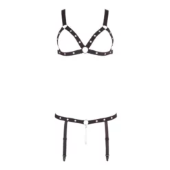 Bad Kitty Harnais De Corps Avec Chaîne En Métal