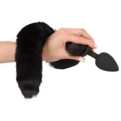 Bad Kitty Kit Plug Anal Queue Féline Noire & Serre Tête Chat -SexToys Soldes 2023 bad kitty pet play plug and ears 4