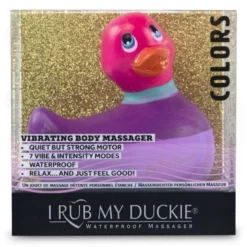Big Teaze Toys Canard Vibrant Colors Rose -SexToys Soldes 2023 big teaze toys i rub my duckie 20 colors pink 4