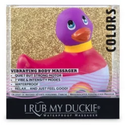 Big Teaze Toys Canard Vibrant Colors Violet -SexToys Soldes 2023 big teaze toys i rub my duckie 20 colors purple 4