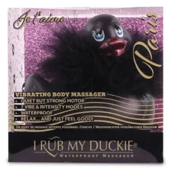 Big Teaze Toys Canard Vibrant Paris Noir -SexToys Soldes 2023 big teaze toys i rub my duckie 20 paris noir 3
