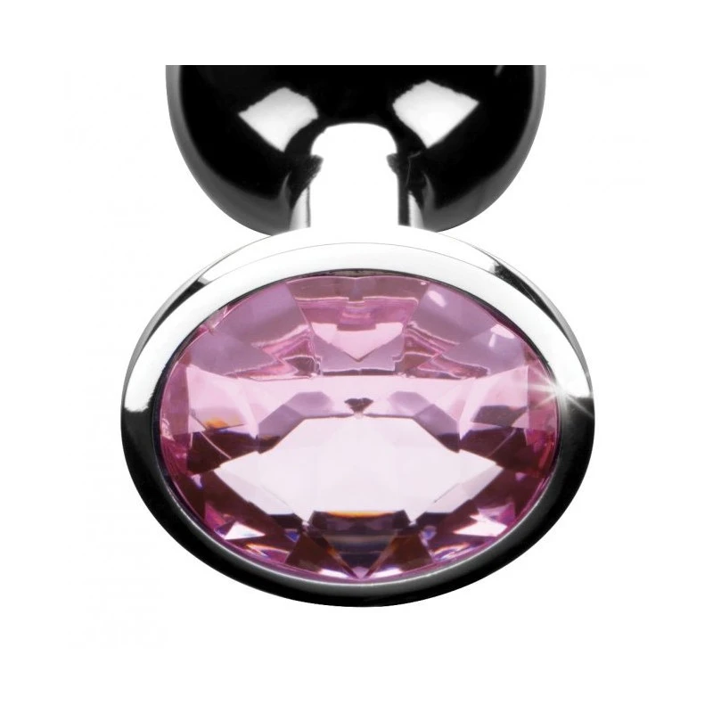 Booty Sparks Plug Anal Bijou Cristal Rose S 3 Booty Sparks Plug Anal Bijou Cristal Rose S – Image 3