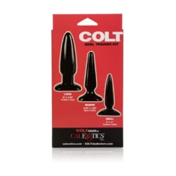 Kit 3 Plugs COLT Anal Trainer Kit -SexToys Soldes 2023 calexotics colt anal trainer kit 3