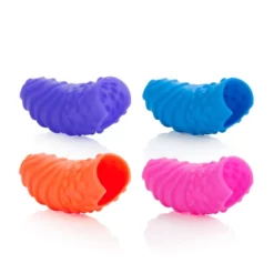CalExotics Gaines De Doigt Silicone Finger Swirls -SexToys Soldes 2023 calexotics intimate play silicone finger swirls 2