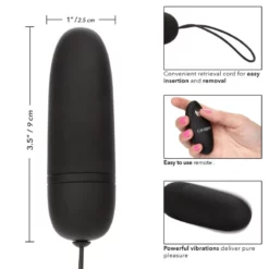 CalExotics Oeuf Vibrant Télécommandé Silicone Remote Bullet -SexToys Soldes 2023 calexotics silicone remote bullet 2