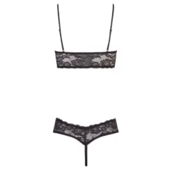 Cottelli Collection Ensemble 2 Pièces Satin & Dentelle Rouge Et Noir -SexToys Soldes 2023 cottelli collection ensemble 2 pc satin dentelle rouge noir 1