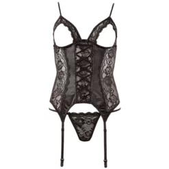 Cottelli Collection Guêpière Dentelle Seins Nus -SexToys Soldes 2023 cottelli collection ensemble 2 pieces basque 4