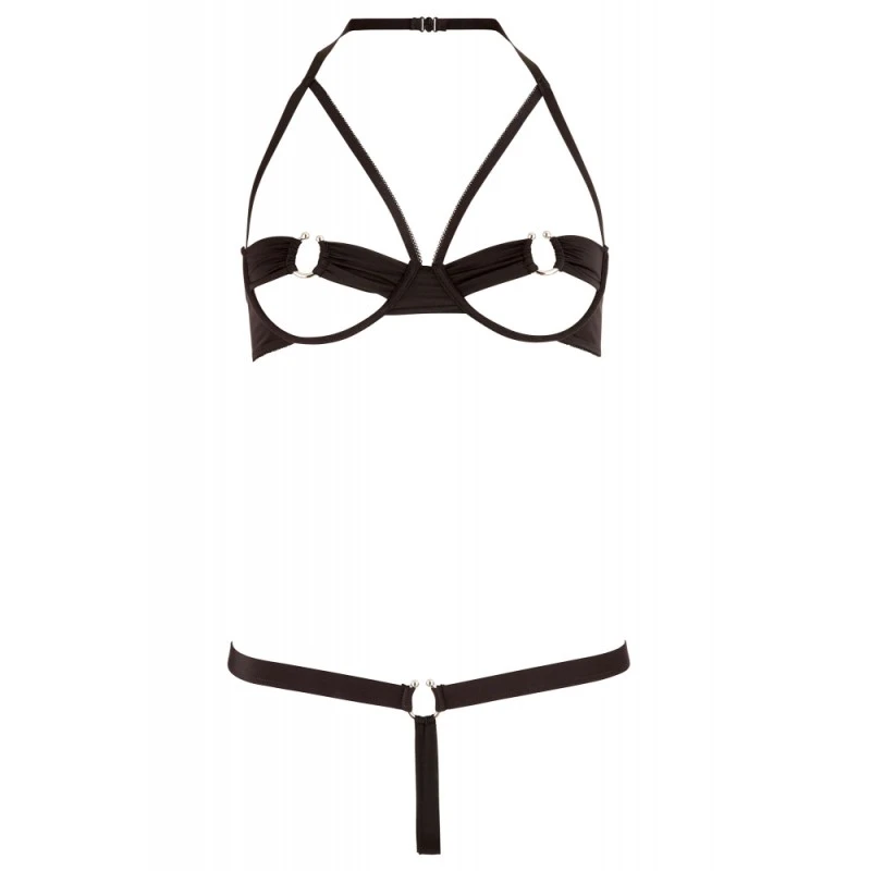 Cottelli Collection Ensemble 2 Pièces Minimalist Noir 1 Cottelli Collection Ensemble 2 Pièces Minimalist Noir