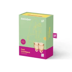 Coupes Menstruelles Satisfyer Feel Confident Orange -SexToys Soldes 2023 coupe menstruelle satisfyer feel confident orange 2