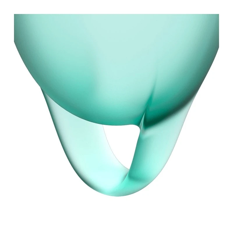 Coupes Menstruelles Satisfyer Feel Confident Vert 2 Coupes Menstruelles Satisfyer Feel Confident Vert – Image 2