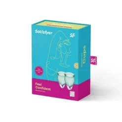 Coupes Menstruelles Satisfyer Feel Confident Vert 5 Coupes Menstruelles Satisfyer Feel Confident Vert -SexToys Soldes 2023 coupe menstruelle satisfyer feel confident vert 2