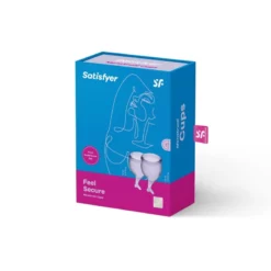 Coupes Menstruelles Satisfyer Feel Secure Violette -SexToys Soldes 2023 coupe menstruelle satisfyer feel secure violette 2