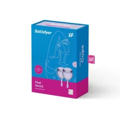 Coupes Menstruelles Satisfyer Feel Good Violette -SexToys Soldes 2023 coupes menstruelles satisfyer feel good violet 2