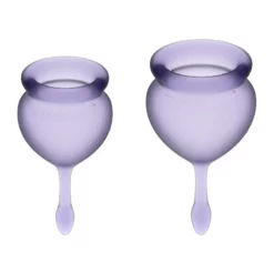 Coupes Menstruelles Satisfyer Feel Good Violette