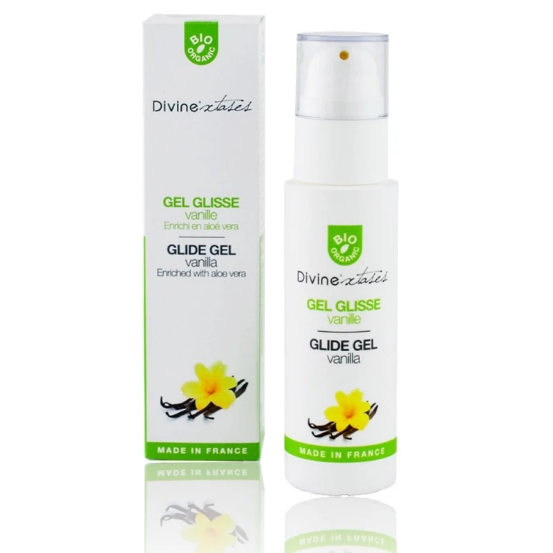 DIVINEXTASES Lubrifiant Vanille Bio Glide Gel 100 Ml 1 DIVINEXTASES Lubrifiant Vanille Bio Glide Gel 100 Ml
