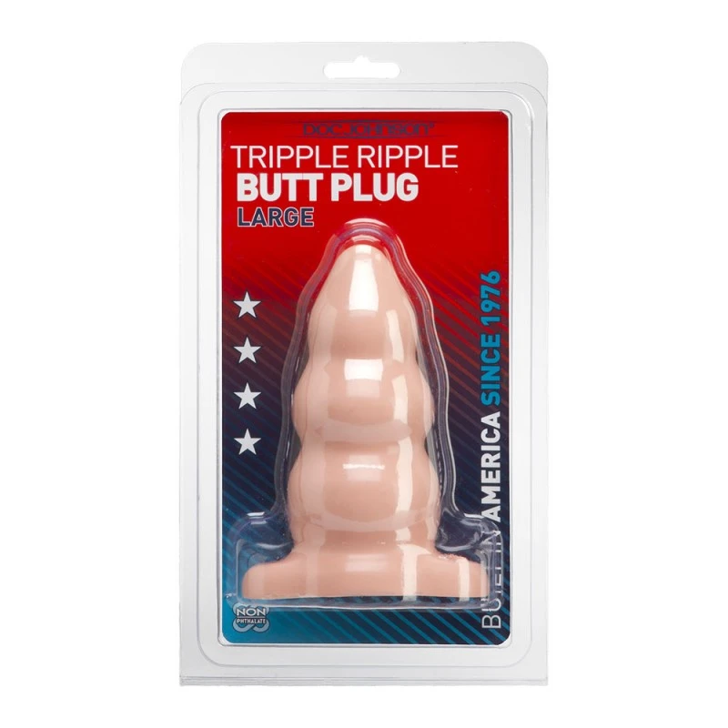 Doc Johnson Plug Anal Tripple Ripple Large 2 Doc Johnson Plug Anal Tripple Ripple Large – Image 2