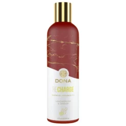 Dona By Jo Huile De Massage Essentielle REcharge Gingembre & Citronnelle 120 Ml