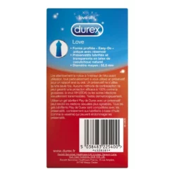 Durex Préservatifs Love Boîte De 6 -SexToys Soldes 2023 durex love 6 2