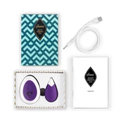 FeelzToys Oeuf Vibrant Télécommandé Anna Violet -SexToys Soldes 2023 feelztoys anna vibrating egg remote purple 4