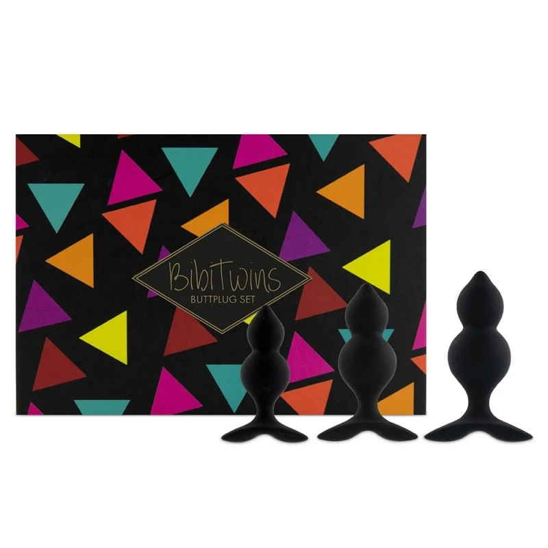 FeelzToys Kit De 3 Plugs Anal Bibi Twins 2 FeelzToys Kit De 3 Plugs Anal Bibi Twins – Image 2