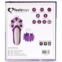 FeelzToys Simulateur De Cunnilingus Clitella Violet -SexToys Soldes 2023 feelztoys clitella violet 5