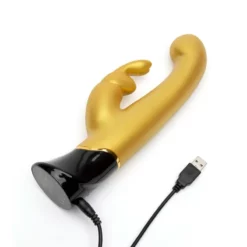 Fifty Shades Of Grey Vibromasseur Rabbit Greedy Girl Édition Spéciale Gold -SexToys Soldes 2023 fifty shades of grey greedy girl 10 anniversary gold rabbit 3