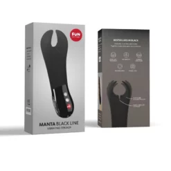 Fun Factory Masturbateur Vibrant Manta Black Line -SexToys Soldes 2023 fun factory manta black line 3