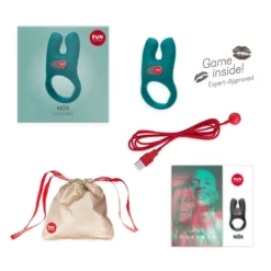 Fun Factory Anneau Vibrant NŌS Vert -SexToys Soldes 2023 fun factory nos vert 3