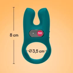 Fun Factory Anneau Vibrant NŌS Vert -SexToys Soldes 2023 fun factory nos vert 5