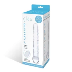 Gläs Gode En Verre Callisto -SexToys Soldes 2023 glas callisto clear glass dildo 5