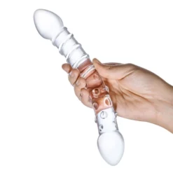 Gläs Gode En Verre Double Trouble -SexToys Soldes 2023 glas double trouble glass dildo 2