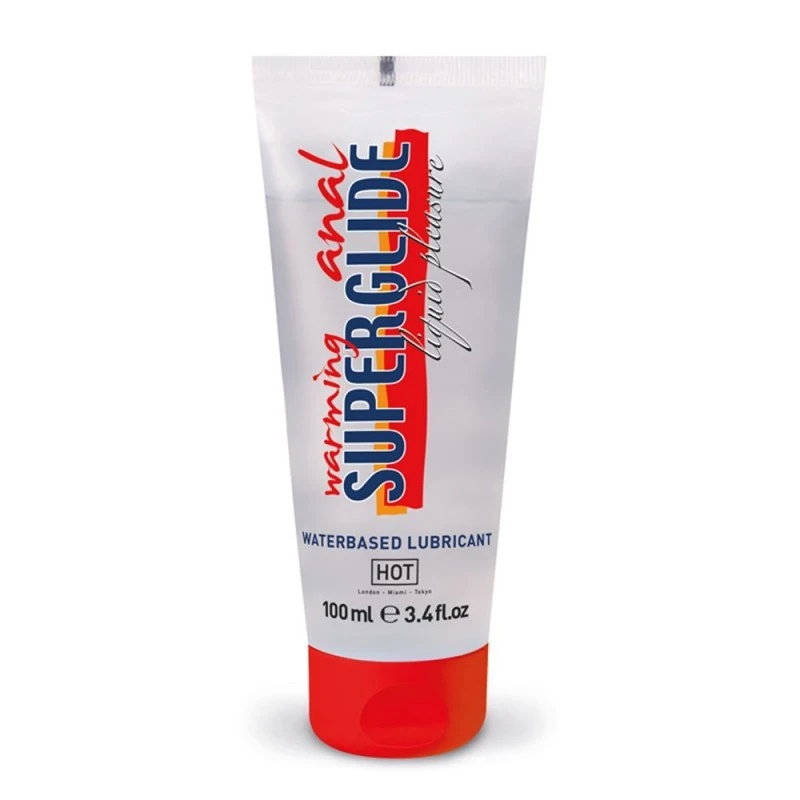 HOT Lubrifiant Anal Chauffant Eau SuperGlide Warming Anal 1 HOT Lubrifiant Anal Chauffant Eau SuperGlide Warming Anal