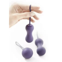 Je Joue Kit Boules De Geisha Ami Violet -SexToys Soldes 2023 je joue ami 3 step kegel set violet 2