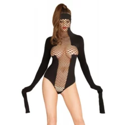 KINK By Leg Avenue Body Masque Opaque & Résille