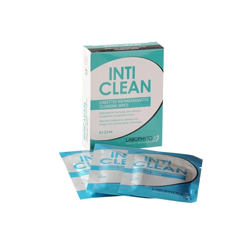 Labophyto Lingettes Nettoyantes IntiClean X6 1 Labophyto Lingettes Nettoyantes IntiClean X6