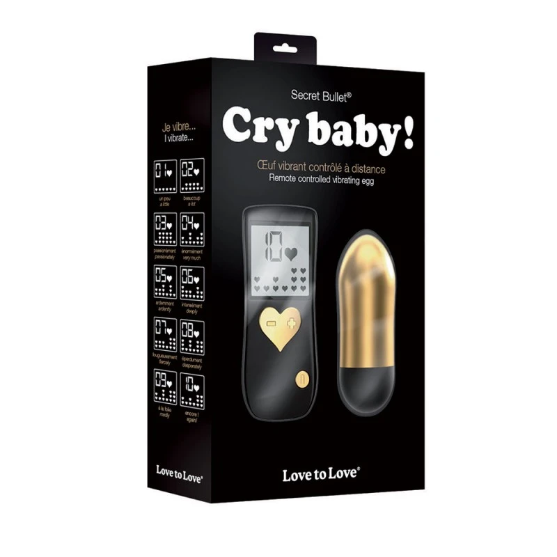 Love To Love Oeuf Vibrant Secret Bullet Cry Baby Gold 4 Love To Love Oeuf Vibrant Secret Bullet Cry Baby Gold – Image 4