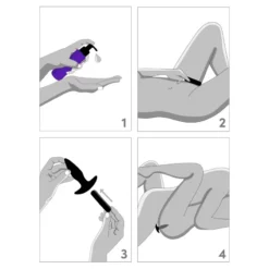 Lovehoney Plug Anal Vibrant Butt Tingler Small -SexToys Soldes 2023 lovehoney butt tingler plug anal vibrant small 3