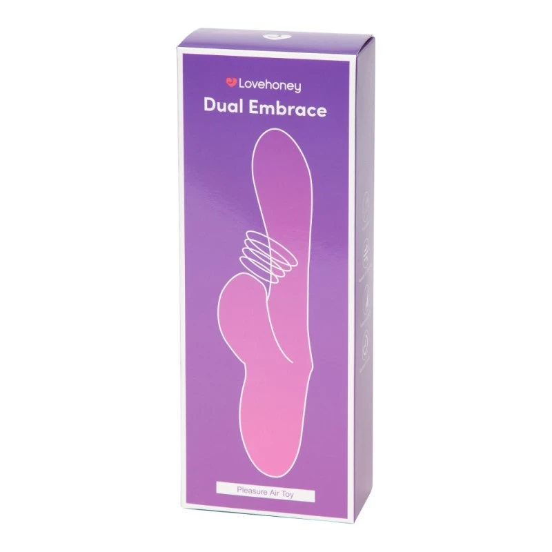 Lovehoney Vibromasseur Rabbit Chauffant Succion & Point G Dual Embrace 6 Lovehoney Vibromasseur Rabbit Chauffant Succion & Point G Dual Embrace – Image 6