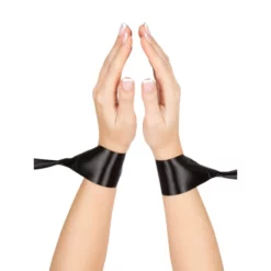 Lovehoney Menottes Ruban Bondage Satin Oh! Noir -SexToys Soldes 2023 lovehoney oh menottes ruban bondage satin noir 3