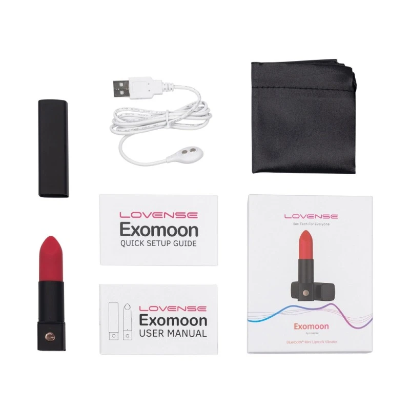 Lovense Vibromasseur Rouge à Lèvres Connecté Exomoon 5 Lovense Vibromasseur Rouge à Lèvres Connecté Exomoon – Image 5