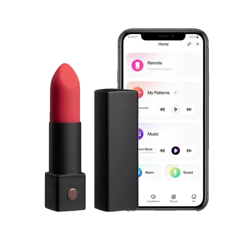 Lovense Vibromasseur Rouge à Lèvres Connecté Exomoon 1 Lovense Vibromasseur Rouge à Lèvres Connecté Exomoon