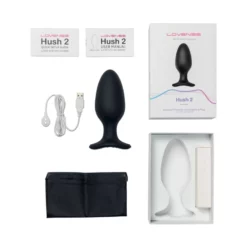 Lovense Plug Anal Vibrant Connecté Hush 2 L -SexToys Soldes 2023 lovense hush 2 plug anal vibrant connecte l 2