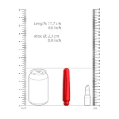 Luminous Vibromasseur Delia Rouge -SexToys Soldes 2023 luminous delia vibromasseur rouge 2