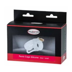 Malesation Cage De Chasteté CB 6000 Small -SexToys Soldes 2023 malesation penis cage silicone small 2