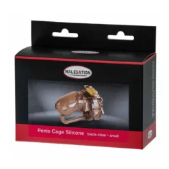 Malesation Cage De Chasteté CB 6000 Small -SexToys Soldes 2023 malesation penis cage silicone small 4