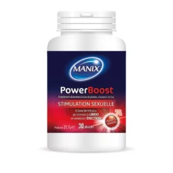 Manix Stimulant Sexuel Érection Power Boost 30 Gélules
