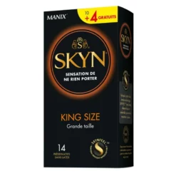 Manix Skyn Grande Taille Boîte De 10 + 4 Gratuits